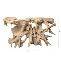 Now’s Home Consoles Et Drapiers Console En Racine De Teck Massif -Marquee Magasin console en racine de teck massif 4