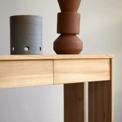 Tikamoon Consoles Et Drapiers Console En Teck Massif -Marquee Magasin console en teck massif 4