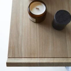 Tikamoon Consoles Et Drapiers Console En Teck Massif Et Métal -Marquee Magasin console en teck massif et metal 2