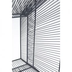 Kare Design Consoles Et Drapiers Console En Verre Et Acier Noir -Marquee Magasin console en verre et acier noir 2