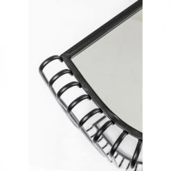 Kare Design Consoles Et Drapiers Console En Verre Miroir Et Acier -Marquee Magasin console en verre miroir et acier 2