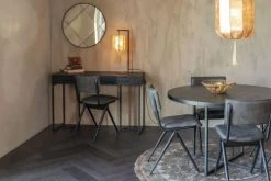 Dutchbone Consoles Et Drapiers Console Et Table Bois Et Acier Noir L120 -Marquee Magasin console et table bois et acier noir l120 2