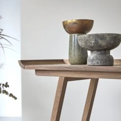 Tikamoon Consoles Et Drapiers Console Haute En Noyer Massif -Marquee Magasin console haute en noyer massif 4