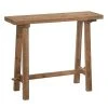 Altobuy Consoles Et Drapiers Console L.98cm Bois Massif Naturel Aspect Vieilli -Marquee Magasin console l 98cm bois massif naturel aspect vieilli