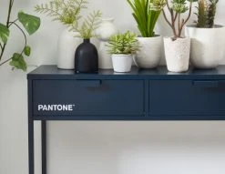 Pantone Consoles Et Drapiers Console Métal Bleu Nuit 100cm 12 Pantone Consoles Et Drapiers Console Métal Bleu Nuit 100cm -Marquee Magasin console metal bleu nuit 100cm 4