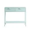 Pantone Consoles Et Drapiers Console Métal Vert Menthe 100cm -Marquee Magasin console metal vert menthe 100cm