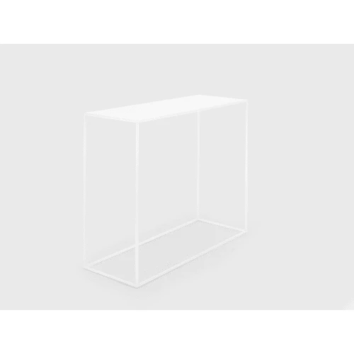 Custom Form Consoles Et Drapiers Console Minimaliste En Métal Thermolaquél Blanc L100cm 5 Custom Form Consoles Et Drapiers Console Minimaliste En Métal Thermolaquél Blanc L100cm – Image 3