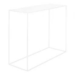 Custom Form Consoles Et Drapiers Console Minimaliste En Métal Thermolaquél Blanc L100cm