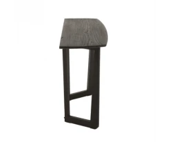 Meubles & Design Consoles Et Drapiers Console Moderne 140cm En Bois Noir -Marquee Magasin console moderne 140cm en bois noir 2