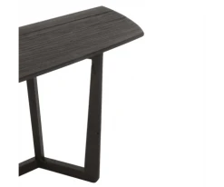 Meubles & Design Consoles Et Drapiers Console Moderne 140cm En Bois Noir -Marquee Magasin console moderne 140cm en bois noir 5