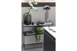 Hellin Consoles Et Drapiers Console Moderne En Métal Marbrée -Marquee Magasin console moderne en metal marbree 1