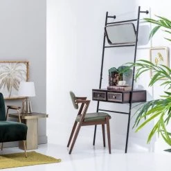 Altobuy Consoles Et Drapiers Console Murale 2 Tiroirs Avec Miroir Pivotant -Marquee Magasin console murale 2 tiroirs avec miroir pivotant 1