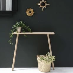 Arne Lykke Consoles Et Drapiers Console Murale En Chêne Bois Clair -Marquee Magasin console murale en chene bois clair 1