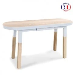 MON PETIT MEUBLE FRANCAIS Consoles Et Drapiers Console Ovale 140 Cm, 100% Frêne Massif -Marquee Magasin console ovale 140 cm 100 frene massif 14