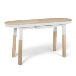 MON PETIT MEUBLE FRANCAIS Consoles Et Drapiers Console Ovale 140 Cm, 100% Frêne Massif -Marquee Magasin console ovale 140 cm 100 frene massif 30