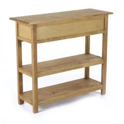 Grenier Alpin Consoles Et Drapiers Console Pin Massif Ciré 3 Tiroirs -Marquee Magasin console pin massif cire 3 tiroirs 3