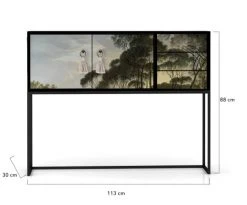 RNT By Really Nice Things Consoles Et Drapiers Console Pin Massif Laqué 2 Portes 3 Tiroirs Imprimé Forestier 8 RNT By Really Nice Things Consoles Et Drapiers Console Pin Massif Laqué 2 Portes 3 Tiroirs Imprimé Forestier -Marquee Magasin console pin massif laque 2 portes 3 tiroirs imprime forestier 2