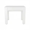 Dmora Tables à Manger Console Table à Manger Extensible Moderne Effet Bois Blanc -Marquee Magasin console table a manger extensible moderne effet bois blanc