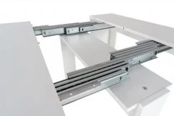 Dmora Tables à Manger Console Table à Manger Extensible Moderne Effet Bois Blanc -Marquee Magasin console table a manger extensible moderne effet bois blanc 4