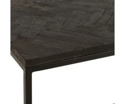 Meubles & Design Consoles Et Drapiers Console Tendance En Bois Chevrons -Marquee Magasin console tendance en bois chevrons 4