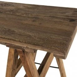 MACABANE Consoles Et Drapiers Console Tréteaux Esprit Brocante Bois Recyclé -Marquee Magasin console treteaux esprit brocante bois recycle 2