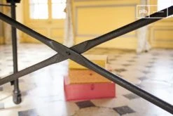 PIB Tables à Manger Grande Table En Bois Recyclé Marron -Marquee Magasin grande table en bois recycle marron 5