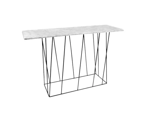 TEMAHOME Consoles Et Drapiers HELIX - Console D'entrée Marbre Blanc 3 TEMAHOME Consoles Et Drapiers HELIX - Console D'entrée Marbre Blanc