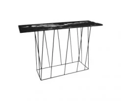 TEMAHOME Consoles Et Drapiers Console En Marbre Vert Et Noir -Marquee Magasin helix console d entree marbre noir