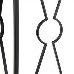 Altobuy Consoles Et Drapiers Lot De 2 Consoles Gigognes Métal Noir Et Verre -Marquee Magasin lot de 2 consoles gigognes metal noir et verre 5