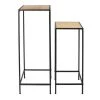 The Home Deco Factory Consoles Et Drapiers Lot De 2 Sellettes Gigognes