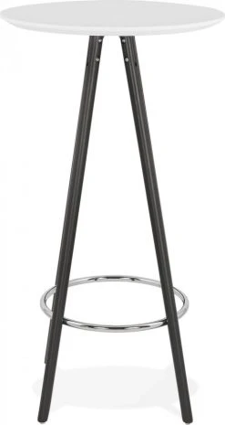 Kokoon Design Tables à Manger Mange-debout Couleur Blanc Et Noir 3 Places D60cm 9 Kokoon Design Tables à Manger Mange-debout Couleur Blanc Et Noir 3 Places D60cm -Marquee Magasin mange debout couleur blanc et noir 3 places d60cm 1