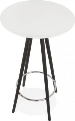 Kokoon Design Tables à Manger Mange-debout Couleur Blanc Et Noir 3 Places D60cm 10 Kokoon Design Tables à Manger Mange-debout Couleur Blanc Et Noir 3 Places D60cm -Marquee Magasin mange debout couleur blanc et noir 3 places d60cm 2