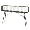 MACABANE Consoles Et Drapiers Meuble Déco Bougeoirs Métal Noir Et Doré -Marquee Magasin meuble deco bougeoirs metal noir et dore