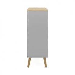 Tenzo Consoles Et Drapiers Petit Buffet En Bois 1 Tiroir 2 Portes L74cm Gris Clair -Marquee Magasin petit buffet en bois 1 tiroir 2 portes l74cm gris clair 2