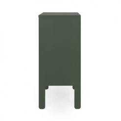Tenzo Consoles Et Drapiers Petit Buffet En Bois 2 Portes L80cm Vert Kaki -Marquee Magasin petit buffet en bois 2 portes l80cm vert kaki 3