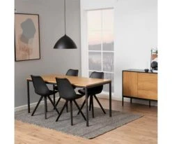 Meubles & Design Tables à Manger Table à Manger 160x80cm En Bois Et Métal -Marquee Magasin table a manger 160x80cm en bois et metal 4