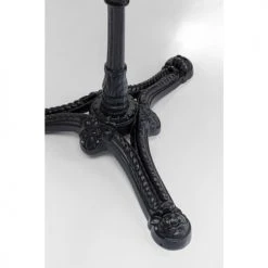 Kare Design Tables à Manger Table à Manger 2 Personnes En Granit Noir Et Acier -Marquee Magasin table a manger 2 personnes en granit noir et acier 1