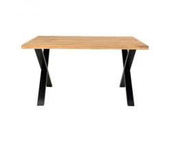 Meubles & Design Tables à Manger Table à Manger 4 Personnes En Bois Et Métal Naturel -Marquee Magasin table a manger 4 personnes en bois et metal naturel 2