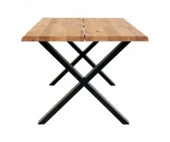 Meubles & Design Tables à Manger Table à Manger 4 Personnes En Bois Et Métal Naturel -Marquee Magasin table a manger 4 personnes en bois et metal naturel 3