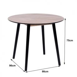 Nordlys Tables à Manger Table A Manger 4 Personnes En Pin Massif D90 -Marquee Magasin table a manger 4 personnes en pin massif d90 10