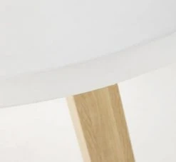 Maisons Du Monde Tables à Manger Table à Manger 5/6 Personnes En Béton Blanc Et Chêne D120 -Marquee Magasin table a manger 5 6 personnes en beton blanc et chene d120 1000 14 10 188323 3