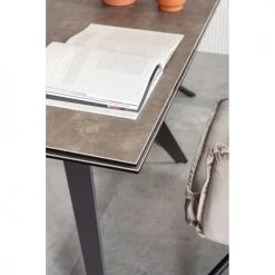 Kare Design Tables à Manger Table à Manger 6/10 Personnes Extensible Marron L160/240 -Marquee Magasin table a manger 6 10 personnes extensible marron l160 240 2