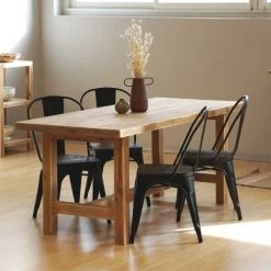 Dendro Tables à Manger Table à Manger 6 / 8 Personnes Bois Massif -Marquee Magasin table a manger 6 8 personnes bois massif 1