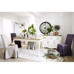 Maisons Du Monde Tables à Manger Table à Manger 6/8 Personnes Crème L160 -Marquee Magasin table a manger 6 8 personnes creme l160 1000 0 11 121822 3