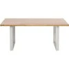 Kare Design Tables à Manger Table à Manger 6 Personnes En Chêne Et Acier Argenté L160 1 Kare Design Tables à Manger Table à Manger 6 Personnes En Chêne Et Acier Argenté L160 -Marquee Magasin table a manger 6 personnes en chene et acier argente l160