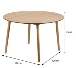 Nordlys Tables à Manger Table A Manger 6 Personnes En Pin Massif D120 11 Nordlys Tables à Manger Table A Manger 6 Personnes En Pin Massif D120 -Marquee Magasin table a manger 6 personnes en pin massif d120 4