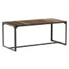 Rendez Vous Déco Tables à Manger Table à Manger 6 Personnes Rectangulaire En Bois Et Métal 180 Cm -Marquee Magasin table a manger 6 personnes rectangulaire en bois et metal 180 cm