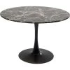 Kare Design Tables à Manger Table à Manger 6 Personnes Ronde Effet Marbre Noir D110 -Marquee Magasin table a manger 6 personnes ronde effet marbre noir d110
