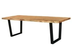 Maisons Du Monde Tables à Manger Table à Manger 8/10 Personnes En Acacia Et Métal L240 -Marquee Magasin table a manger 8 10 personnes en acacia et metal l240 1000 13 39 197536 2 1