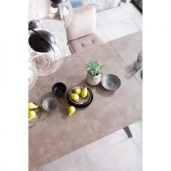 Kare Design Tables à Manger Table à Manger 8/12 Personnes Extensible Marron L200/290 -Marquee Magasin table a manger 8 12 personnes extensible marron l200 290 1